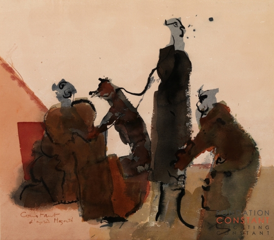 Constant-d’Après Hogarth, 1978 Constant Nieuwenhuys-d’Après Hogarth, 1978