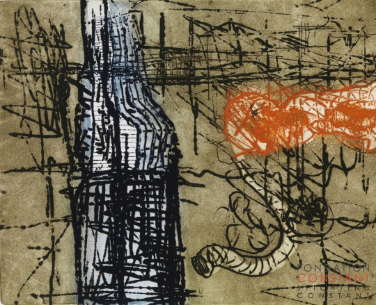 Constant Nieuwenhuys-De Fles, 1971