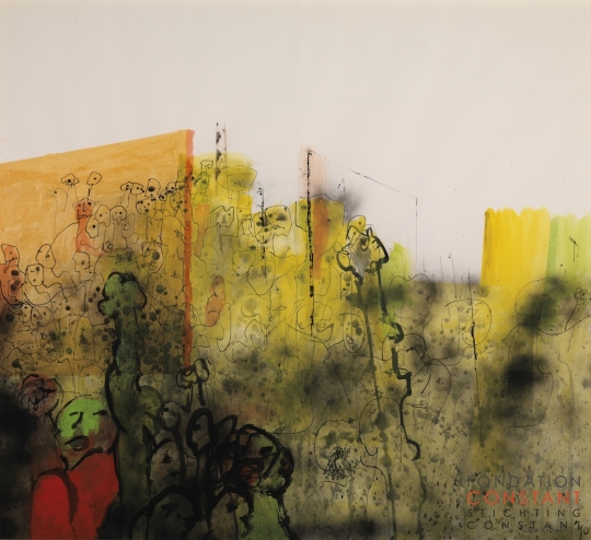 Constant-Demonstratie, 1970 Constant Nieuwenhuys-Demonstratie, 1970