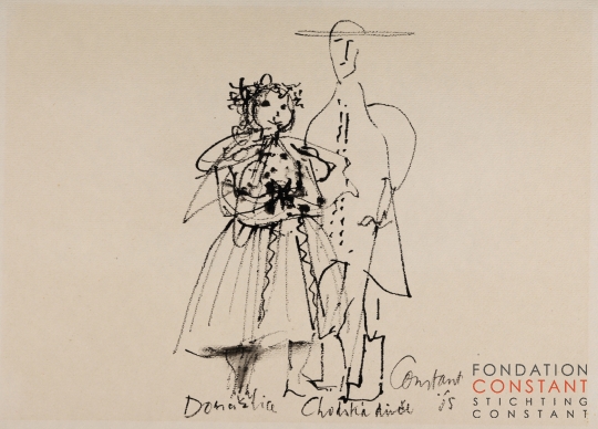Constant Nieuwenhuys-Domazlice Chodska Nuce, 1965
