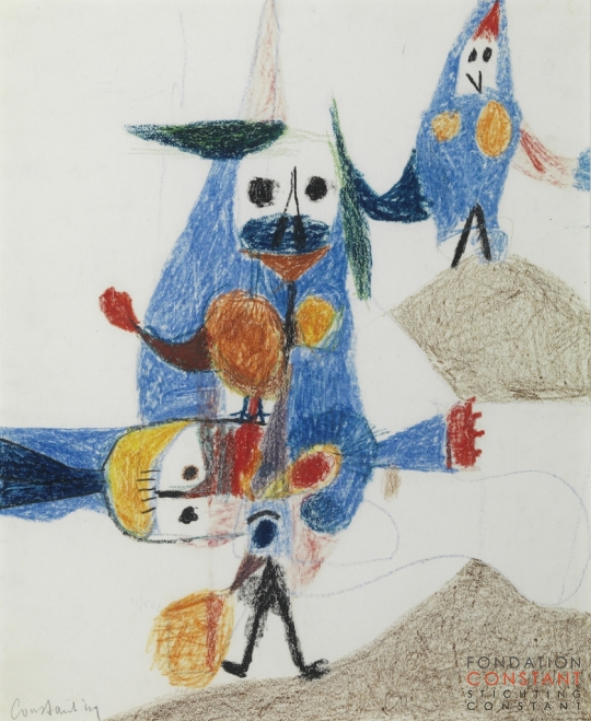 Constant Nieuwenhuys-Figuren, 1949