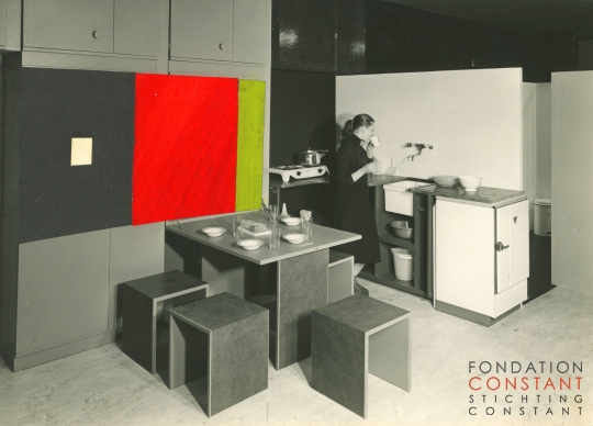 Constant-Kleurenharmonie in uw woning, 1954 Constant Nieuwenhuys-Kleurenharmonie in uw woning, 1954