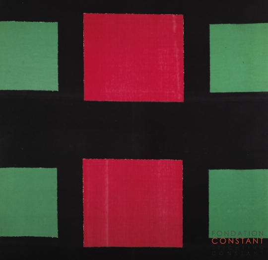 Constant-Gordijnstof, ca 1955 Constant Nieuwenhuys-Gordijnstof, ca 1955