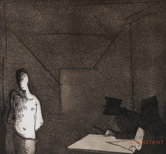 Constant Nieuwenhuys-Het verhoor I, 1983