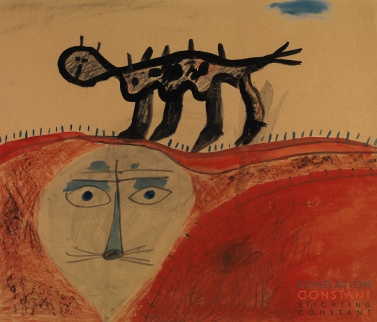 Constant-Het onrecht, 1950 Constant Nieuwenhuys-Het onrecht, 1950