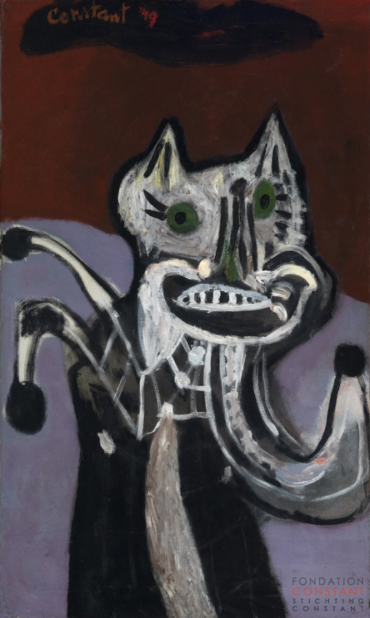 Constant-Kat, 1949 Constant Nieuwenhuys-Kat, 1949