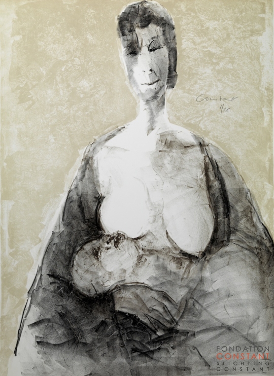 Constant Nieuwenhuys-La nourrice, 1982