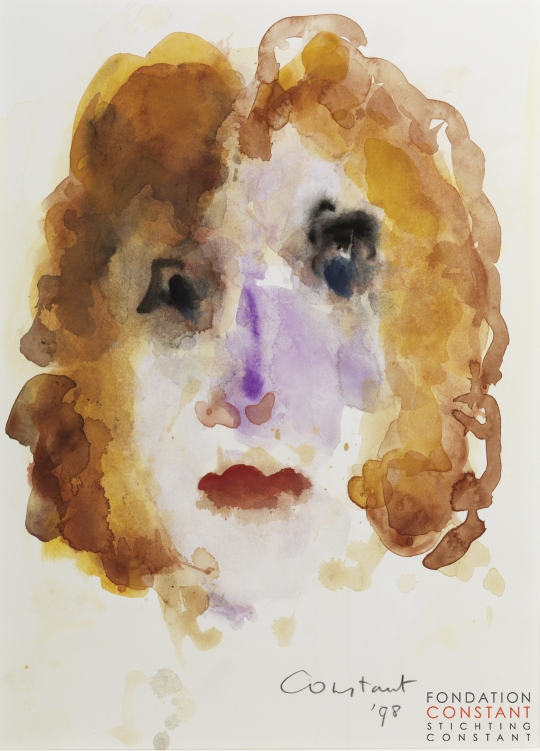 Constant Nieuwenhuys-La doute, 1998