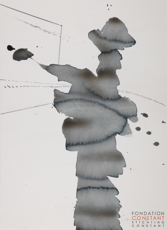 Constant Nieuwenhuys-ZT/Le tachiste, 1977