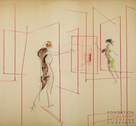 Constant Nieuwenhuys-New Babylon, 1966-1