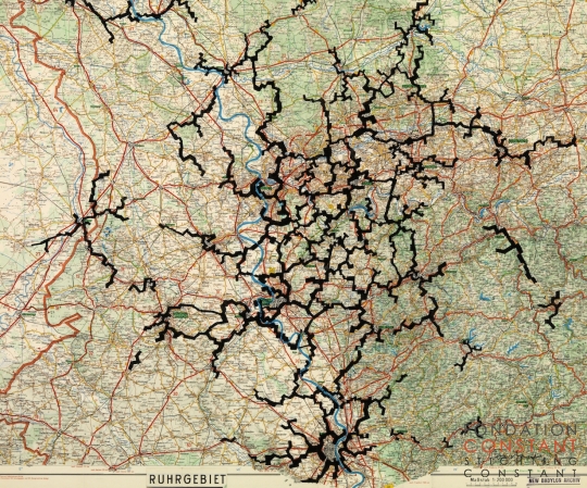 Constant-New Babylon-Ruhrgebiet, 1963 Constant Nieuwenhuys-New Babylon-Ruhrgebiet, 1963