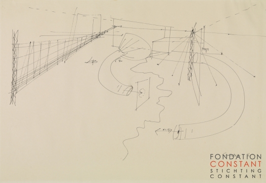 Constant-New Babylon, 1961 Constant Nieuwenhuys-New Babylon, 1961