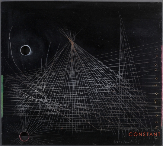 Constant-Ruimtelandschap, 1957 Constant Nieuwenhuys-Ruimtelandschap, 1957