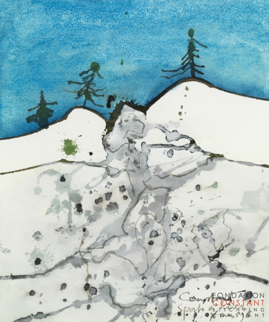 Constant Nieuwenhuys-Sports d'hiver, 1978