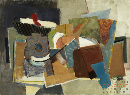 Constant-Stilleven II, 1945 Constant Nieuwenhuys-Stilleven II, 1945