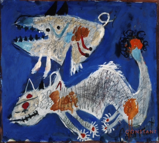 Constant-Animaux, 1946 Constant Nieuwenhuys-Animaux, 1946