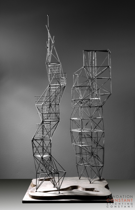Constant Nieuwenhuys-Twee Torens, 1959-5