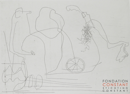 Constant Nieuwenhuys-Varkentje, 1971