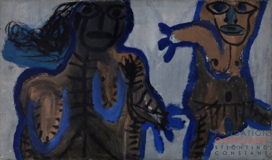 Constant-Vluchtelingen, 1951 Constant Nieuwenhuys-Vluchtelingen, 1951