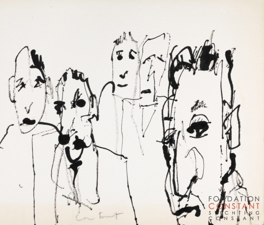 Constant Nieuwenhuys-ZT/Raadsmannen, 1989