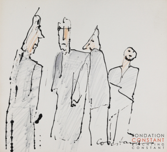 Constant Nieuwenhuys-ZT/Magistraten, ca 1990