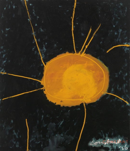 Constant-De zon, 1956 Constant Nieuwenhuys-De zon, 1956