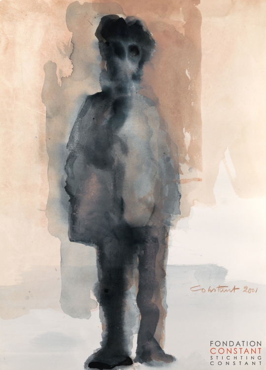 Constant Nieuwenhuys-Staande figuur, 2001