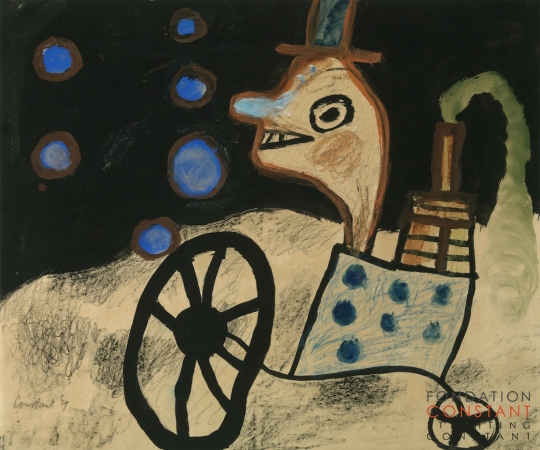 Constant Nieuwenhuys-ZT/Donald Duck, 1949 Constant Nieuwenhuys-ZT/Donald Duck, 1949