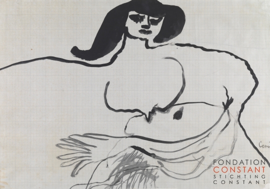 Constant Nieuwenhuys-ZT-moeder met kind, 1952