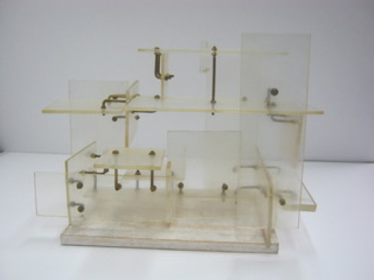 2011 Construction with plexiglass, 1956