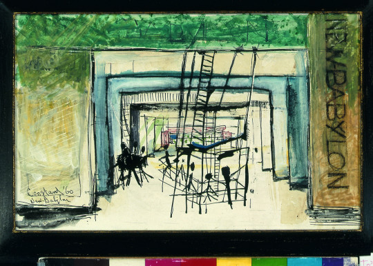 2012 Gouache on paper, 1960