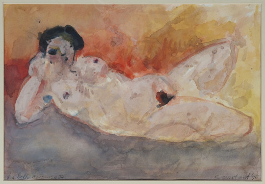 2012 Watercolor on paper, no date