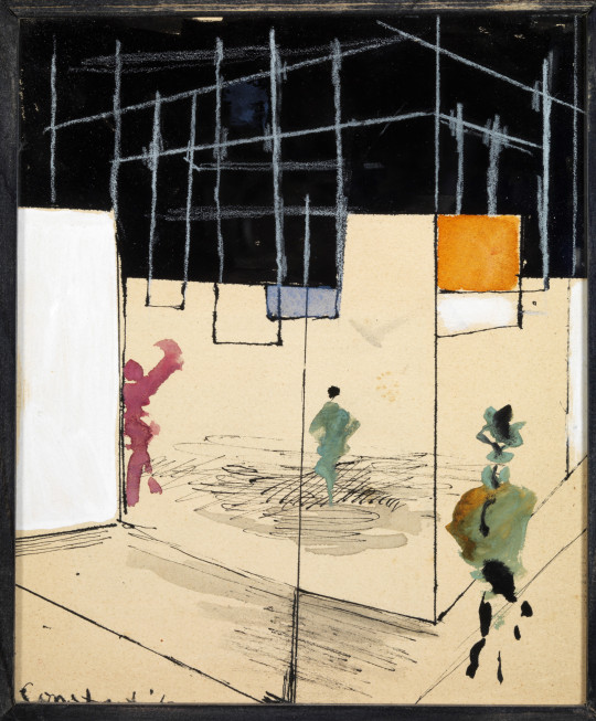 2016 Gouache on paper, 1969