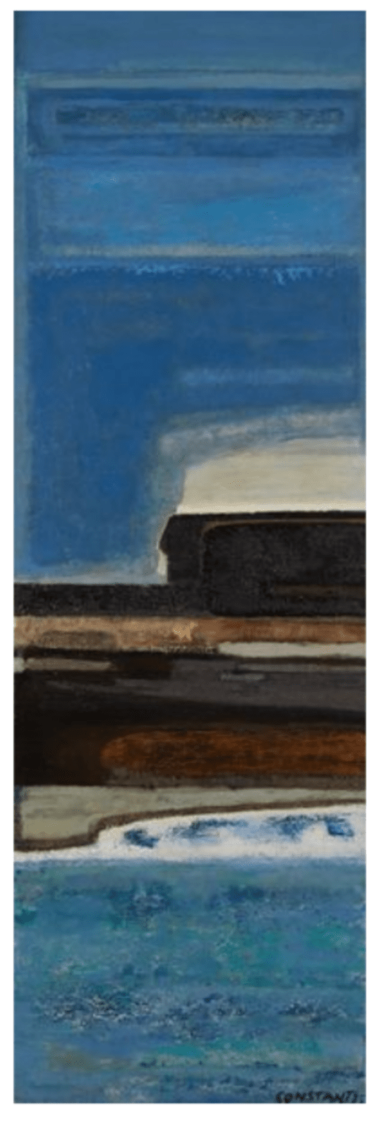 2018 Mixed technique on canvas, 1975