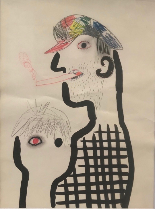 2021 en 2002 drawing, no sign., no yr
