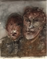 2008 Watercolor on paper, no year