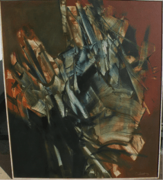 2011 Oil on canvas, date illegible