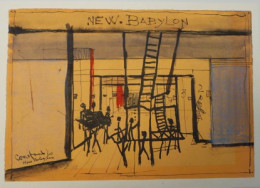 2016 Gouache on paper, 1960