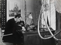 Constant at his studio, 1958