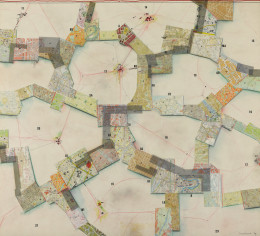Constant Nieuwenhuys-Symbolische voorstelling van New Babylon II, 1969