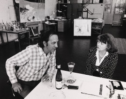 Constant and Fanny Kelk at Wittenburg, 1974-4 photo Victor Nieuwenhuijs