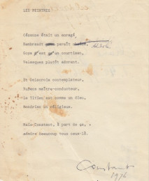 Les peintres, 1976