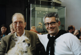 Constant Nieuwenhuys-with Bartomeu Mari at opening Documenta Kassel, 2002