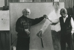 Carl Henning Pedersen and Constant Nieuwenhuys at Wittenburg, 2000