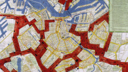 La idea de Constant sobre cómo sería Amsterdam. Photo: Tom Haartsen