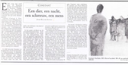 Constant Een dier, een nacht, een schreeuw, een mens