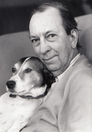 Constant and his dog, Waldo