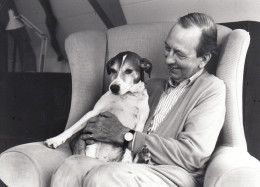 Constant and his dog, Waldo