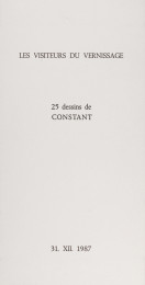 Constant Nieuwenhuys-Les visiteurs du vernissage, 1987