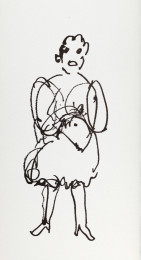 Constant Nieuwenhuys-Les visiteurs du vernissage 13, 1987